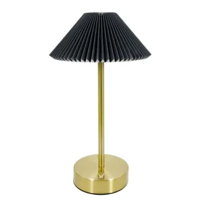 Lampa stołowa dotykowa Perinks LED złoto-szara Super okazja