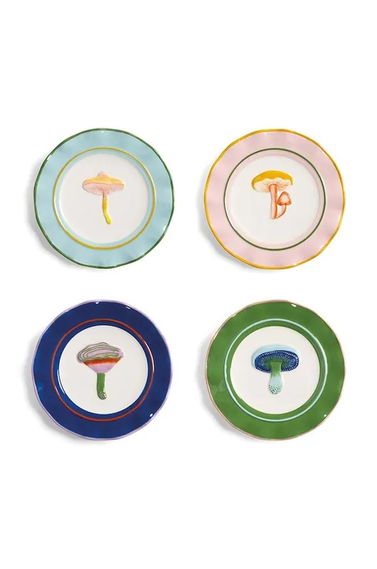 &k amsterdam zestaw talerzy 4-pack Darmowa dostawa