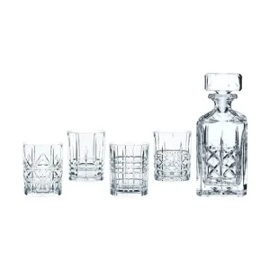 Nachtmann zestaw karafka i szklanki Highland Whisky 4x345 / 750 ml 5-packkolor transparentny Tylko do końca tygodnia
