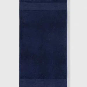 Bestseller Lacoste mały ręcznik bawełniany 50 x 100 cmkolor niebieski 0