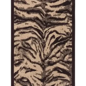 Kenzo ręcznik plażowy bawełniany KFAUVE Naturel 90 x 160 cmkolor brązowy 1062869 Popularny