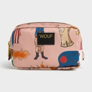 WOUF kosmetyczka podróżna Circus 15 x 10 x 6,5 cmkolor różowy Oferta