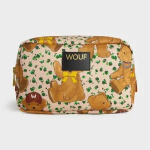 WOUF kosmetyczka podróżna Cute 20 x 13 x 9,5 cmkolor beżowy Najlepsza cena