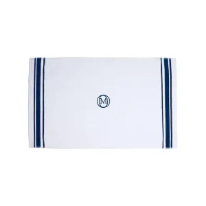 Okazja Officine Monogram dywanik łazienkowy Monogram Linea 60 x 100 cmkolor turkusowy