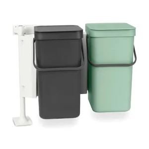 Brabantia kosz szafkowy na śmieci Sort & Go 2x12L Ostatnie sztuki