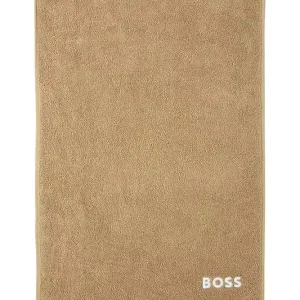 BOSS mały ręcznik bawełniany EDGE Pecan 40 x 60 cmkolor beżowy 1063663 Wyprzedaż
