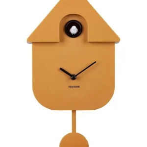 Darmowa dostawa Karlsson zegar ścienny Modern Cuckoo
