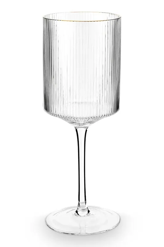 Tylko dziś vtwonen kieliszek do wina Gold Rim 400 mlkolor transparentny