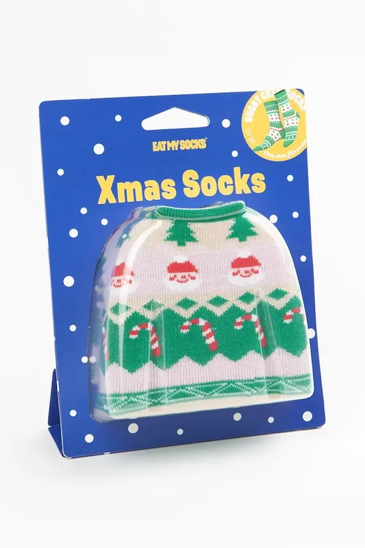Tylko dziś Eat My Socks skarpetki Trend Xmas Jumper