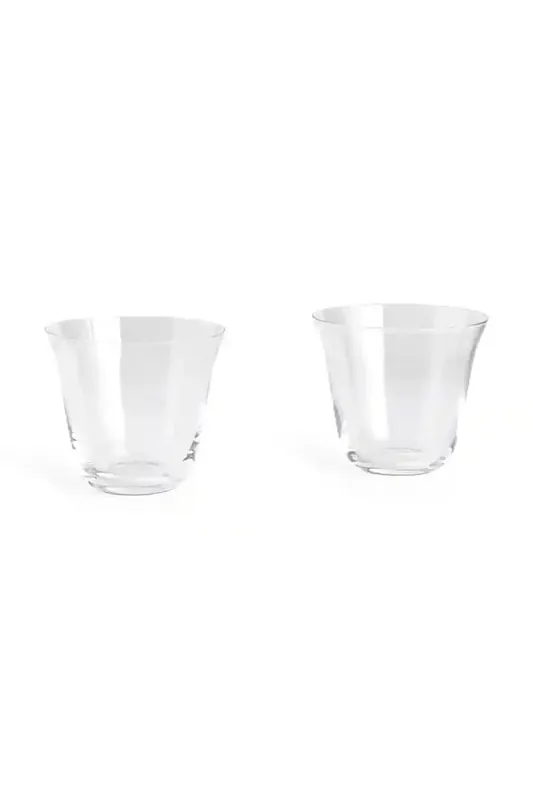 HAY zestaw szklanek Curve 250 ml 2-packkolor transparentny Wyjątkowa oferta