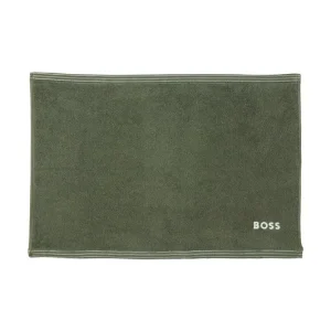 Najlepsza cena BOSS dywanik łazienkowy bawełniany EDGE Lichen 50 x 70 cmkolor zielony 1063535