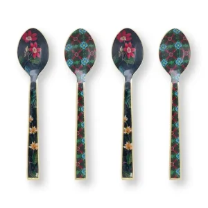 Super okazja Pip Studio zestaw łyżeczek Enamelled Berry Blues 4-pack