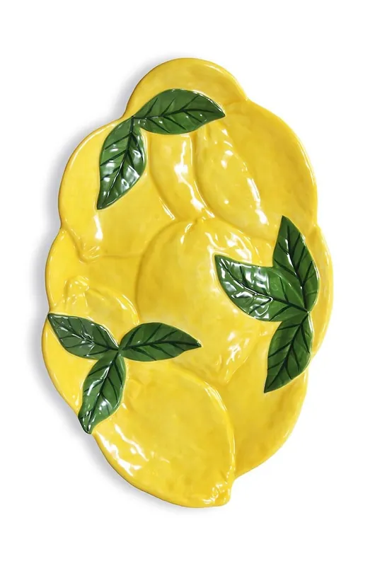 &k amsterdam talerz Plate Lemon Łatwy zwrot