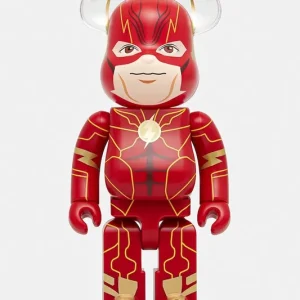 Nowy Medicom Toy figurka dekoracyjna Be@rbrick The Flash 400%kolor czerwony The.Flash.400