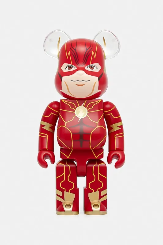 Nowy Medicom Toy figurka dekoracyjna Be@rbrick The Flash 400%kolor czerwony The.Flash.400