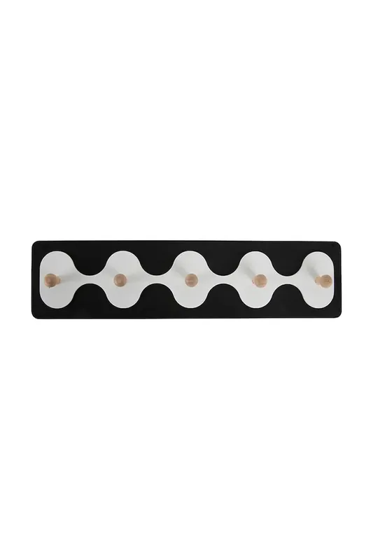Wyjątkowa oferta Present Time wieszak 4,5 x 11,5 cmkolor czarny