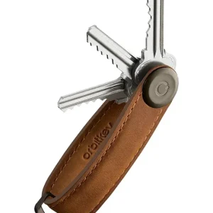 Orbitkey etui na klucze Crazy Horse 8,5 cmkolor brązowy Bezpieczna płatność