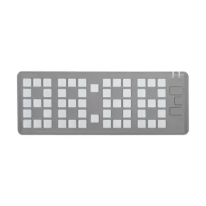 Super okazja Karlsson budzik Keyboard LEDkolor szary