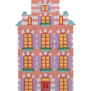 &k amsterdam puzzle Canal House Stairs 84 elementykolor multicolor Bezpieczna płatność