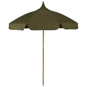Hit sprzedaży ferm LIVING parasol ogrodowy Lullkolor zielony