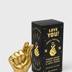 Zniżka Luckies of London figurka dekoracyjna Love You 10 cmkolor żółty