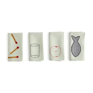 Oferta HAY zestaw serwetek Sobremesa 45 x 45 cm 4-packkolor zielony