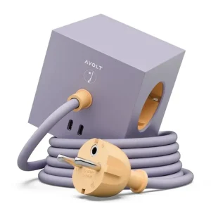 Hit cenowy Avolt kostka ładująca magnetyczna Bauhaus-Archiv USB-C (30W) / 1.8mkolor fioletowy SQ1-EUFC20-18IN1