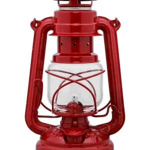 Feuerhand lampa naftowa Hurricane Lantern 276 25,5 x 15,5 cmkolor czerwony Nowy