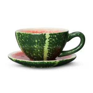 Byon filiżanka ze spodkiem Watermelon 250 mlkolor multicolor Szybka dostawa