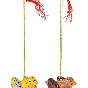 Nie przegap Bloomingville zestaw ozdób choinkowych Carmela Ornament 2-pack