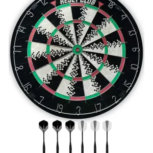 Reset Club zestaw: tarcza i lotki Dartboard + 6 darts 45 cmkolor multicolor Bezpieczne zakupy