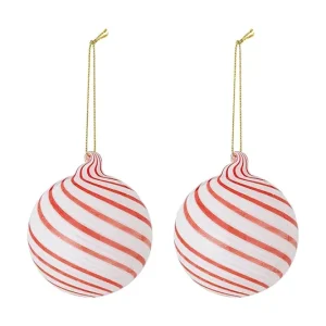 Obniżka ceny Bloomingville bombka choinkowa 8 cm 2-packkolor multicolor