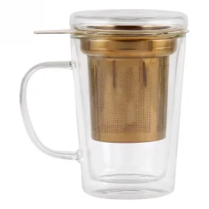 Vialli Design szklanka z zaparzaczem Amo 300 ml Ostatnia szansa
