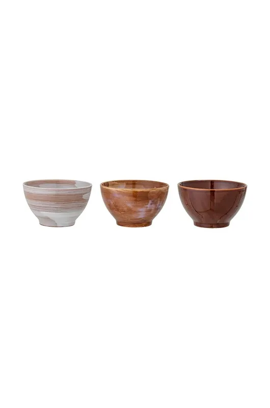 Bloomingville zestaw misek Lotus 3-pack Okazja