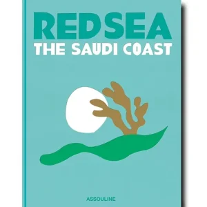 Assouline książka Saudi Arabia: Red Sea, the Saudi Coast by Christopher Smit, Englishkolor turkusowy Ekspresowa dostawa