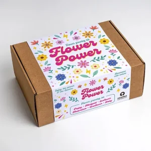 RESETEA zestaw do uprawy kwiatów Flower Power 26,5 x 10 x 16 cmkolor multicolor Zamów dziś