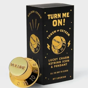 Luckies of London talizman kieszonkowy Turn Me On 2 cmkolor żółty Kup online
