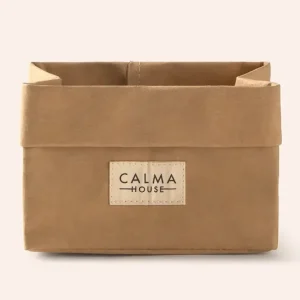 Cena promocyjna Calma House pojemnik do przechowywania Paperkolor beżowy