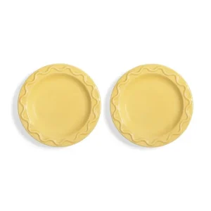 Obniżka ceny &k amsterdam zestaw talerzy deserowych mochi 17,5 cm 2-packkolor żółty