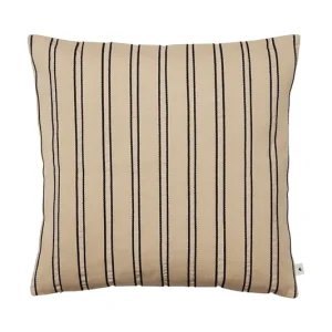 Bezpieczna płatność ferm LIVING poszewka na poduszkę bawełniana Twill 50 x 50 cmkolor beżowy