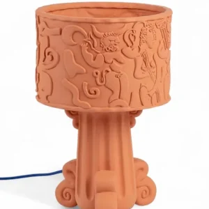 Bestseller Seletti lampa ogrodowa Magna Graecia 25 x 25 x 38 cmkolor pomarańczowy
