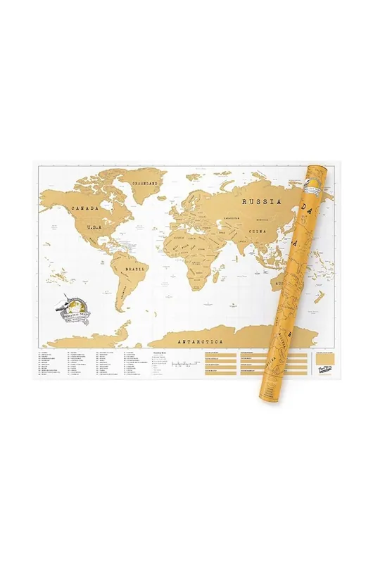 Luckies of London mapa-zdrapka Scratch Map® - Original Darmowa dostawa