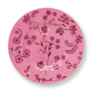 Popularny Pip Studio zestaw talerzy przystawkowych Four Jolie Flowers 12 cm 6-packkolor różowy