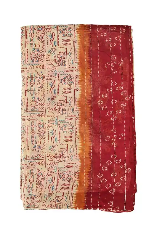 Madam Stoltz narzuta Recycled Kantha Obniżka ceny