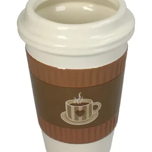 Rabat home & lifestyle osłonka na doniczkę Coffee Cup 16,5 x 11 x 11 cmkolor multicolor