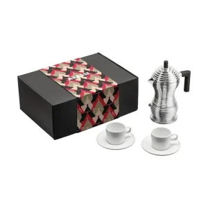 Dostępne od ręki Alessi zestaw do kawy dla 2 os. Coffie 150 mlkolor multicolor