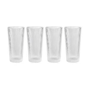 Bezpieczne zakupy Stelton zestaw szklanek do drinków Pilastro 300 ml 4-packkolor transparentny