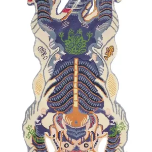 Bongusta dywan wełniany Dragon 85 x 165 cmkolor multicolor Obniżka ceny