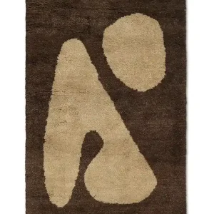 ferm LIVING dywan wełniany Abstract Rug 80 x 120 cmkolor multicolor Bezpieczna płatność