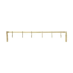 Super okazja ferm LIVING wieszak ścienny Kitchen Rod 55 cmkolor żółty